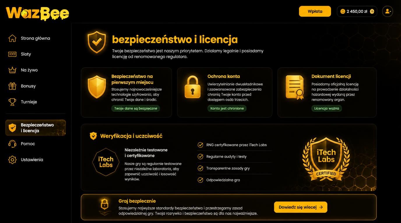 Kłódka, tarcza, dokument licencyjny kasyna w tle